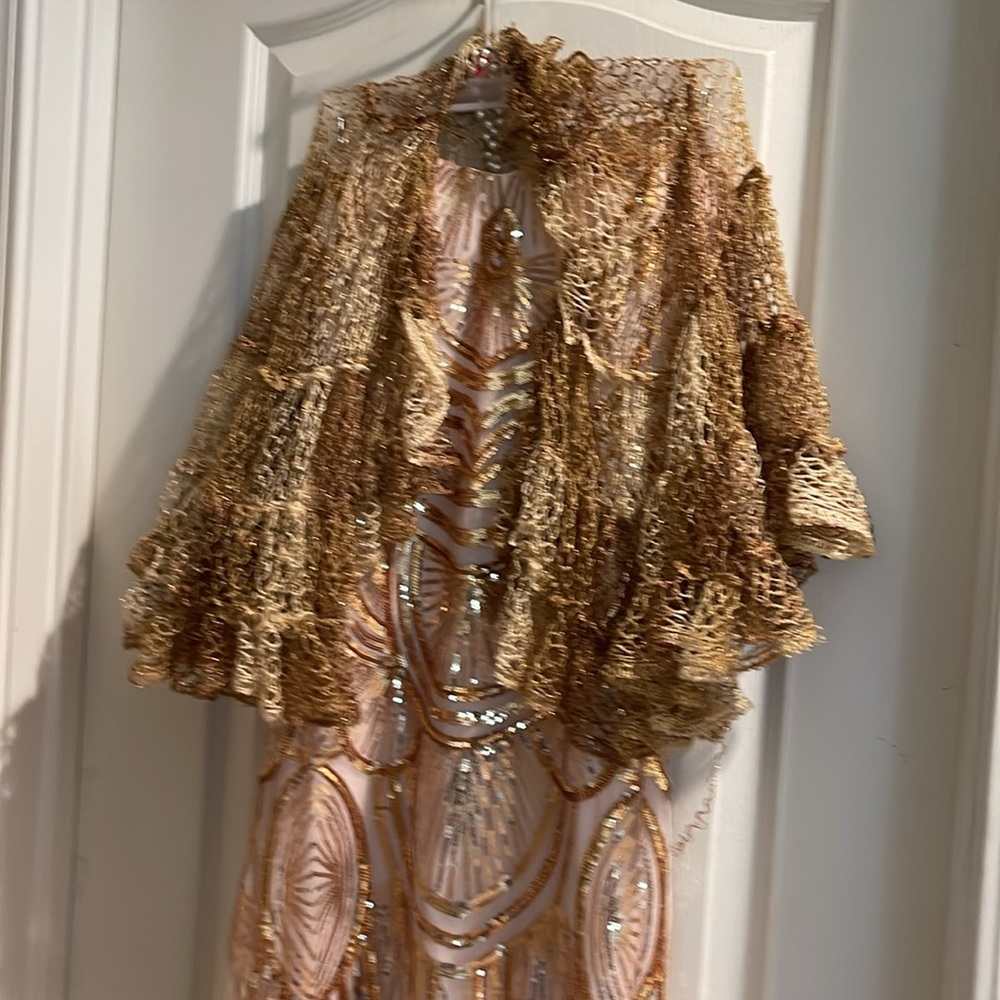 Limited Edition 1920's Luxury Vintage Sequin Dress - The Fitzgerald - Poison Green